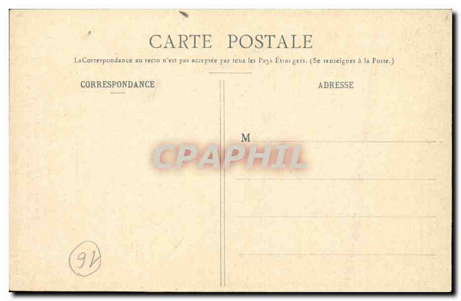 CPA Folklore Vle vous lett deuz sous d'mais ! (lapin rabbit marche) TOP — Rückseite