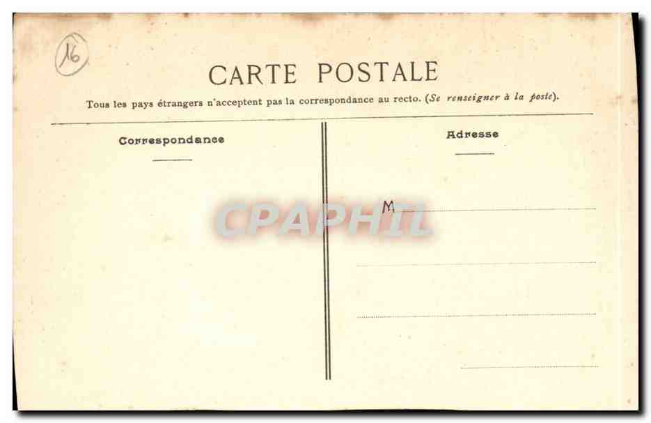 Cognac CPA Pont Saint Jacques et port du commerce — Rückseite