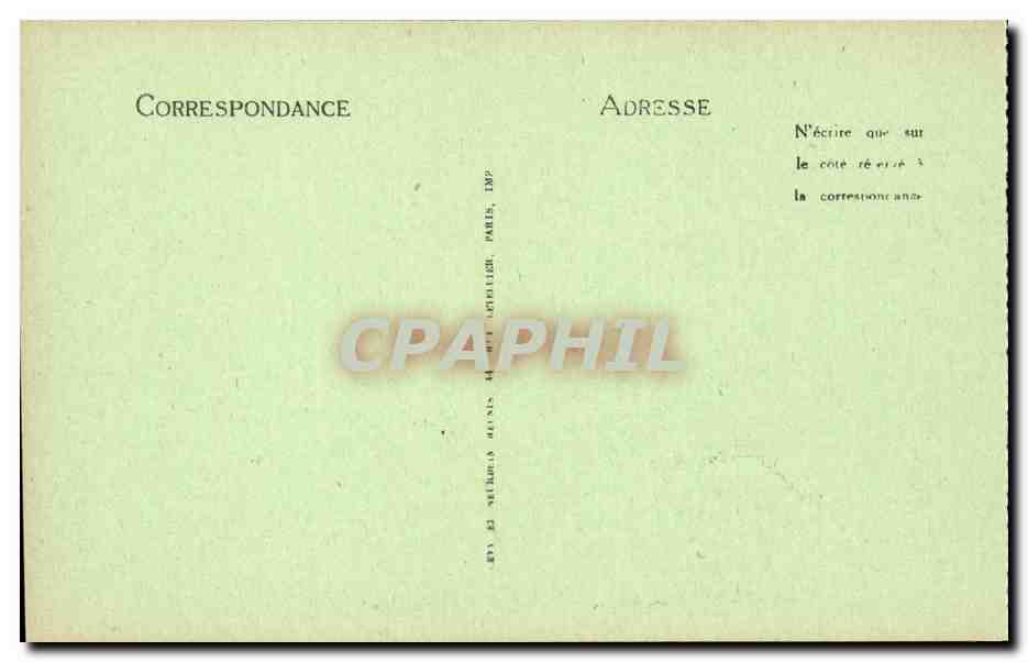Suisse - Schweiz - Ouchy - Le Port debarcadere du bateau d'Evian - environs lausanne - CPA  — Verso