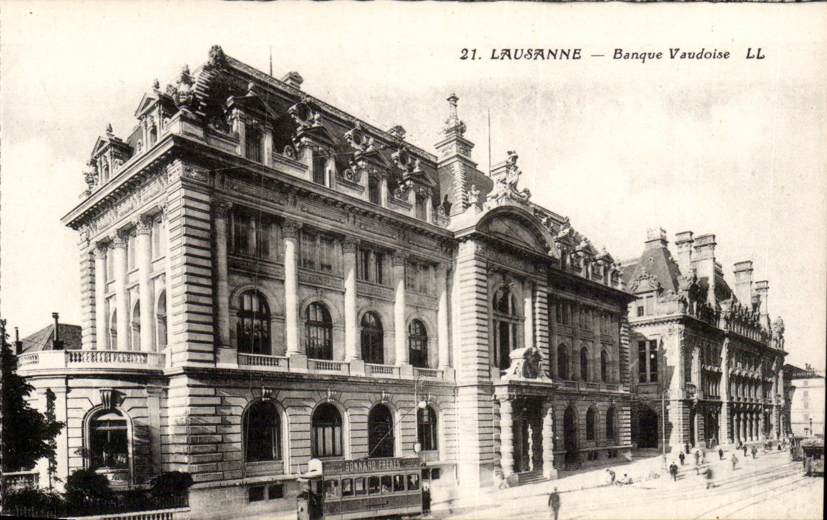 Suisse - Schweiz - Lausanne - Banque Vaudoise - CPA 