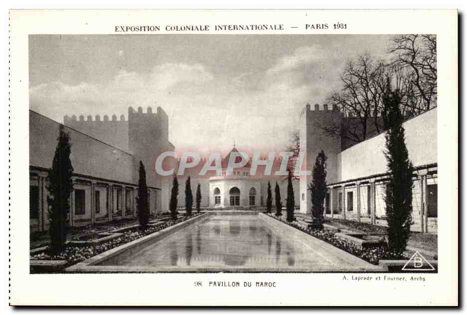 Paris - Exposition Coloniale Internationale 1931 - Pavillon du Maroc - CPA 