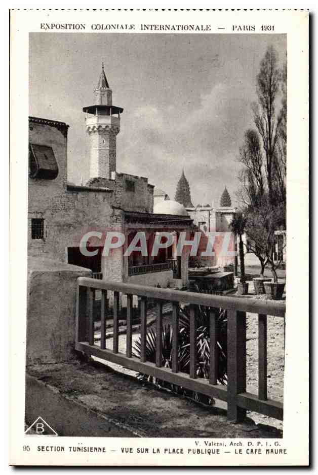 Paris - Exposition Coloniale Internationale 1931 - Section Tunis - CPA 