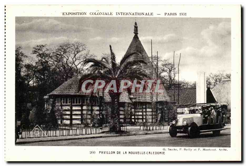 Paris - Exposition Coloniale Internationale 1931 - Palais de la Nouvelle Caledonie - CPA 