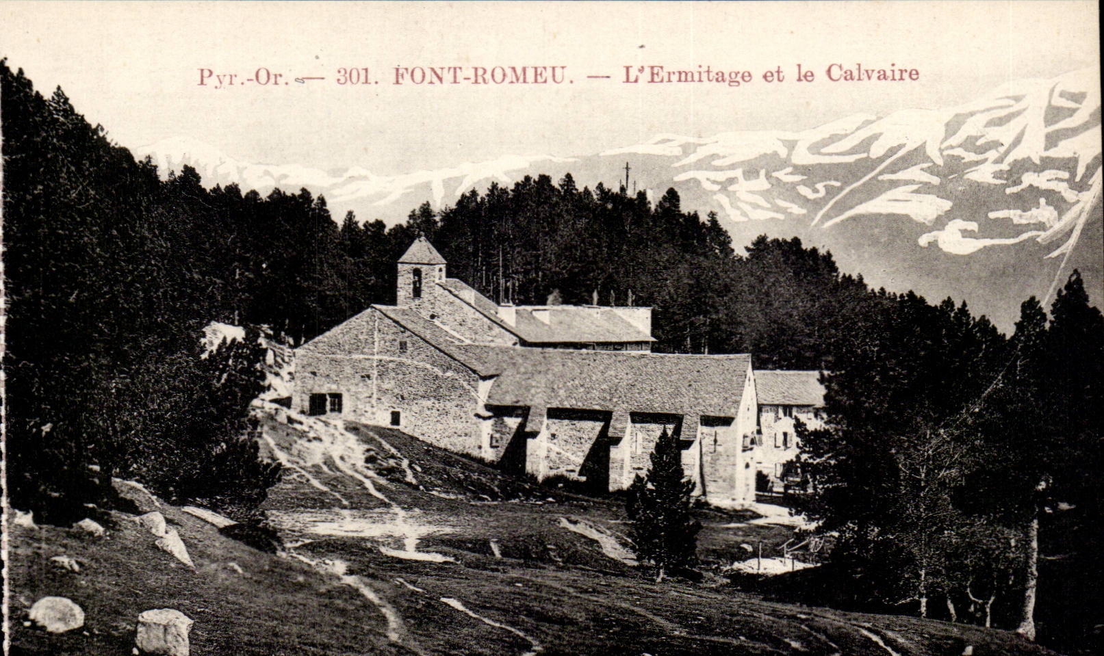 Font Romeu - Ermitage - de le Calvaire - CPA 