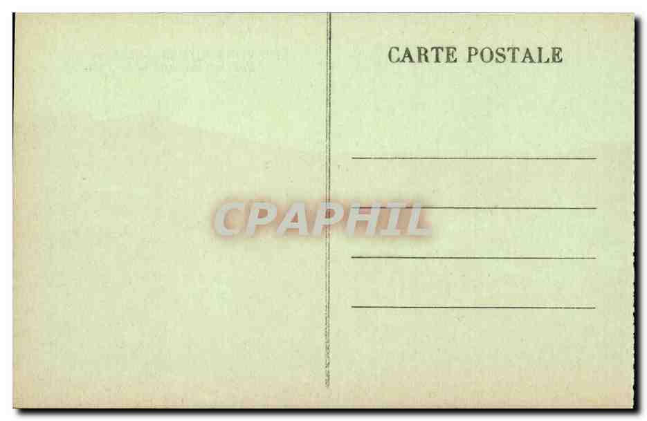 Font Romeu - Pension de la Famille Saint Paul - CPA  — Rückseite