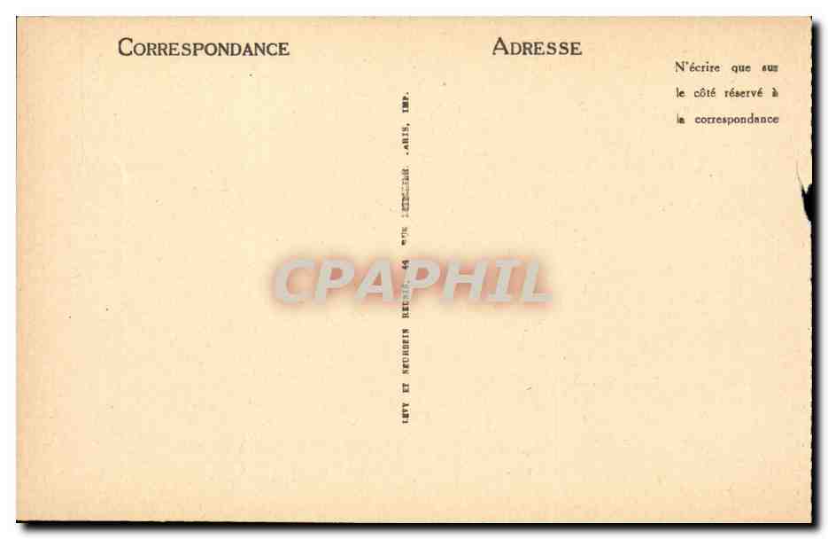 Clermont Ferrand - Le Jardin Lecoq - CPA  — Rückseite