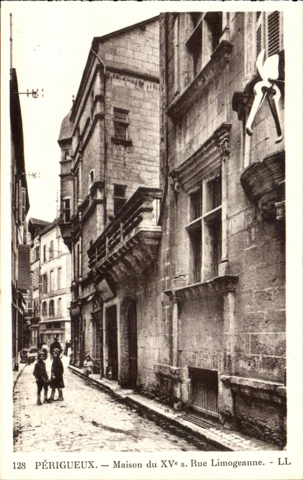 Perigueux - Maison du XV siecle - Rue Limogeanne - CPA 