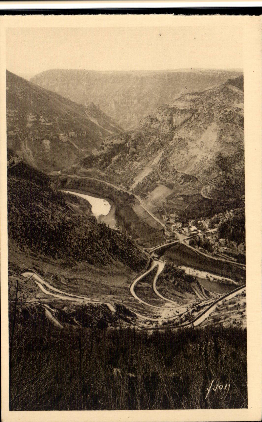 Gorges du Tarn — La Malène (Lozère) — Les Éditions d'Art Yvonne