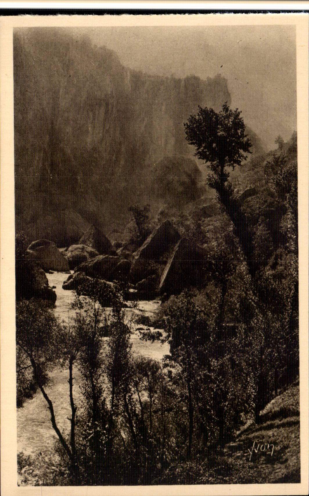 Gorges du Tarn — Le Pas du Souci — Les Editions d'Art 'VON' Paris
