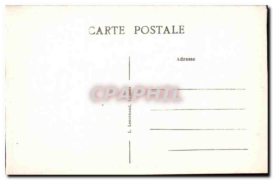Orleans - Les Fetes de Jeanne d'Arc - Le Cortee - La Banniere - CPA  — Verso