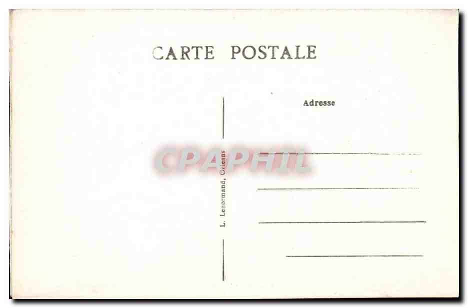 Orleans - Les Fetes de Jeanne d'Arc - Le Cortege - Les Prelats - CPA  — Verso
