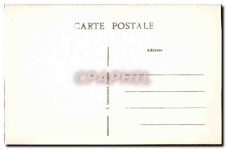 Orleans - Les Fetes de Jeanne d'Arc - La Benediction - CPA  — Verso