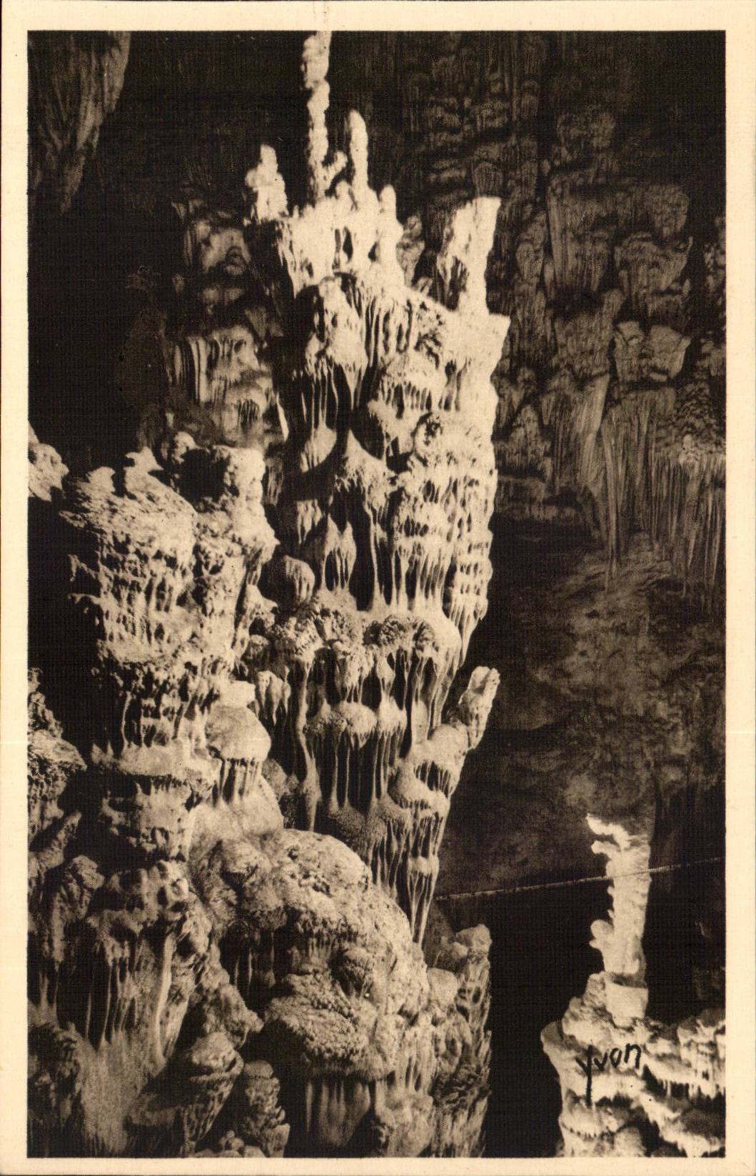 Montpellier - Environs - Grotte des Demoiselles - La Caverne Merveilleuse - Salle de la Cathedrale - CPA 
