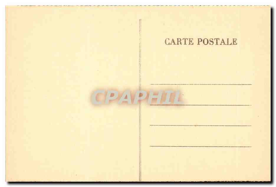 Bourbon - l'Archambault - Les Trois Puits - Hotel des Sources CPA  — Verso