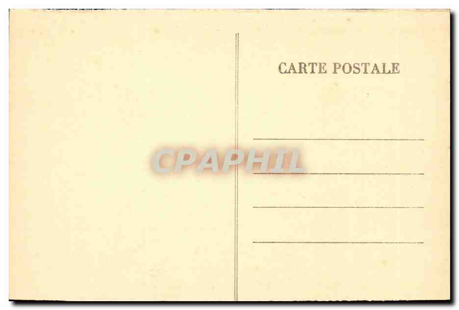Bourbon - L'Archambault - Le Chateau - CPA  — Verso