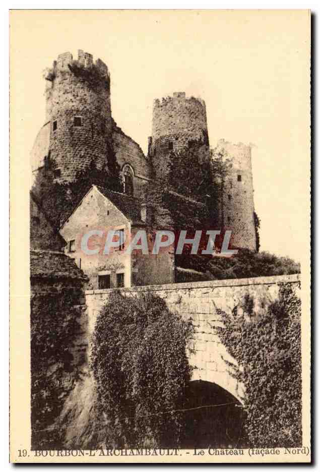 Bourbon - L'Archambault - Le Chateau - CPA 