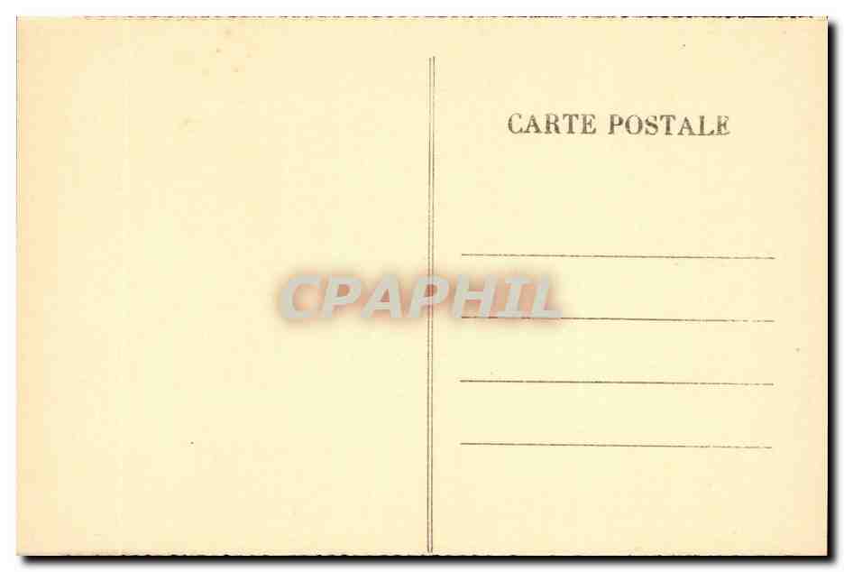 Bourbon - L'Archambault - Le Chateau - CPA  — Verso