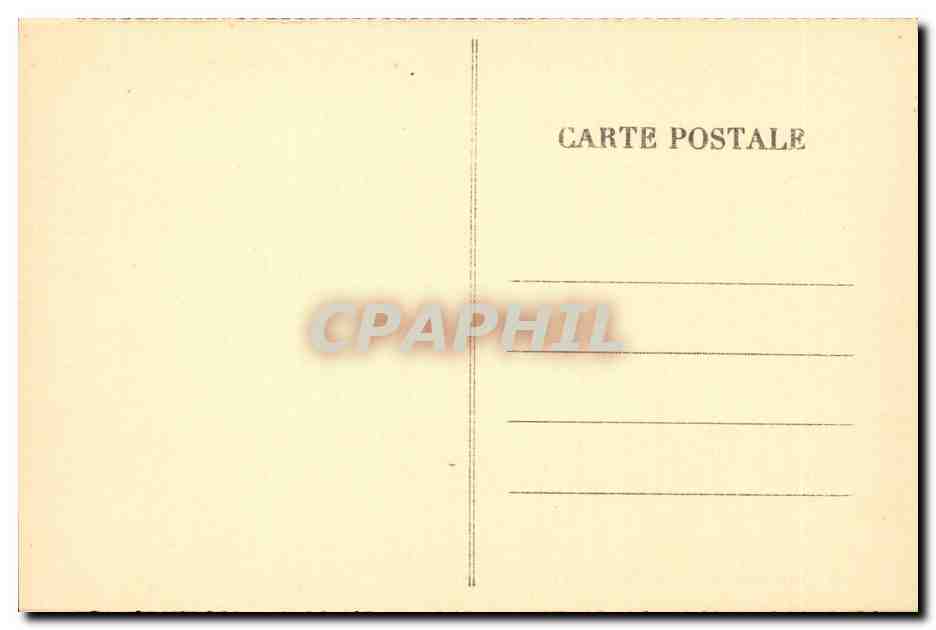 Bourbon - Le Moulin L'Etang et Le Chateau - Windmill - CPA  — Verso