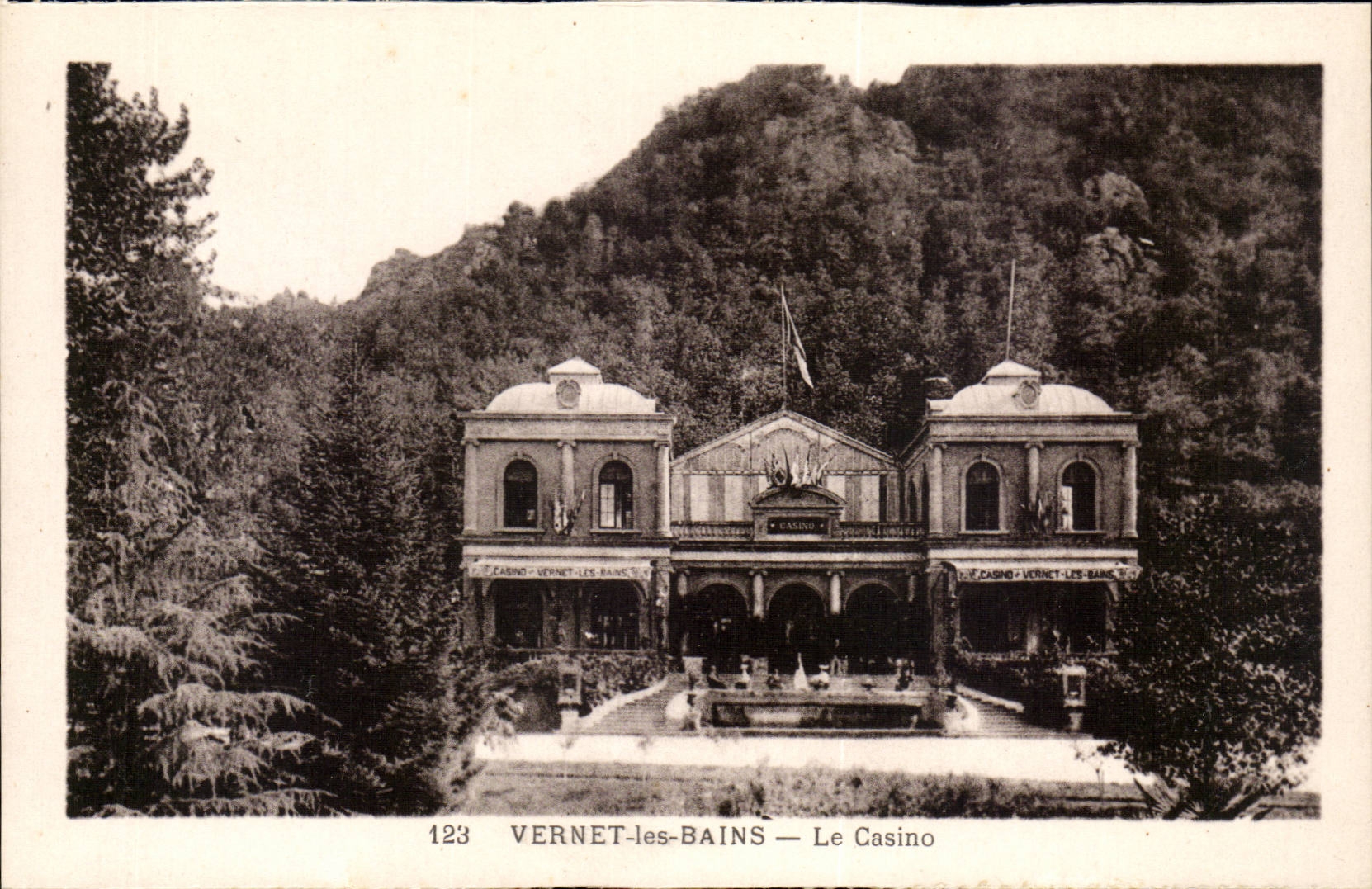 Vernet les Bains - Le Casino - CPA 