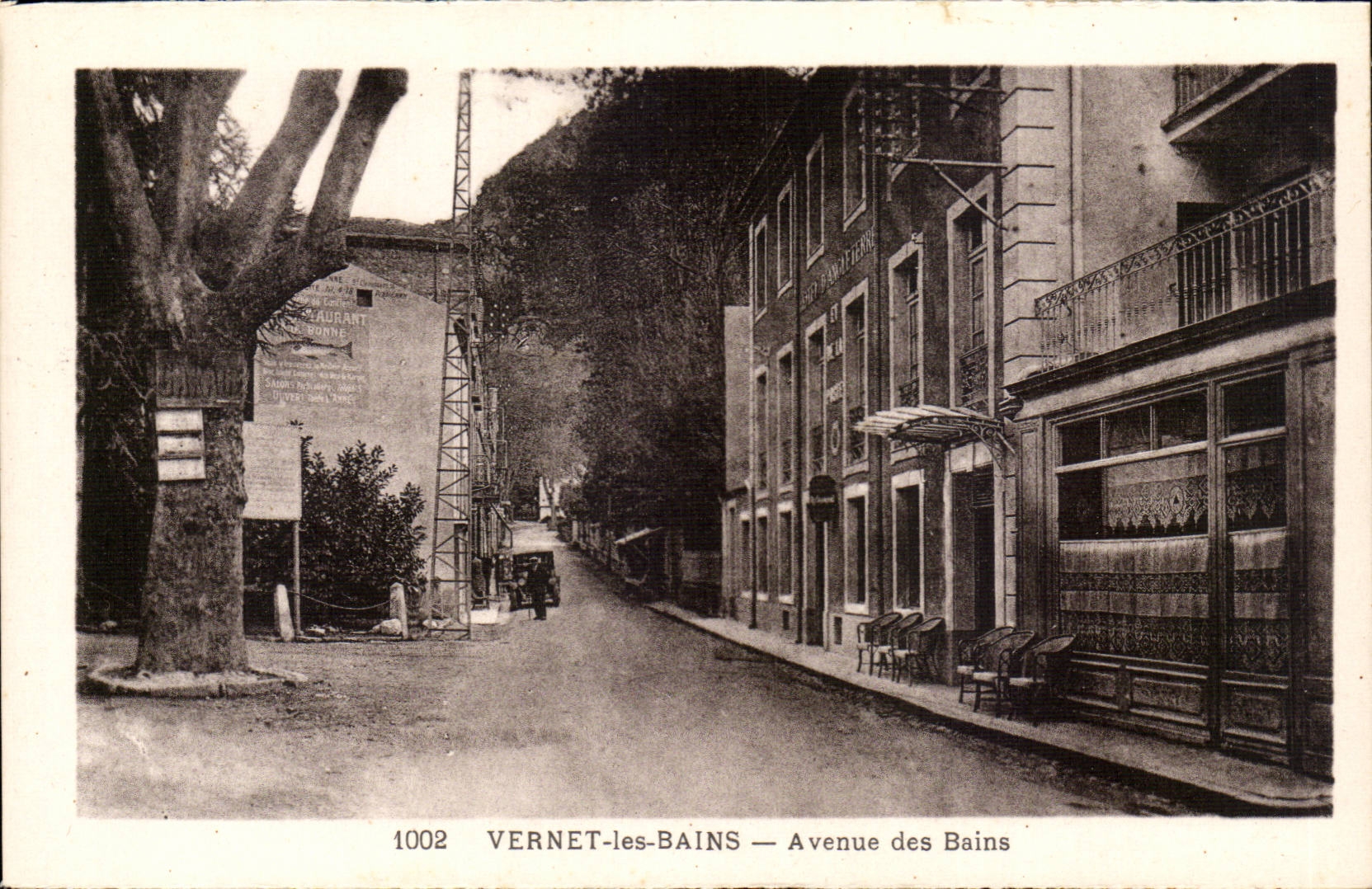 Vernet les Bains - Avenue des Bains - CPA 