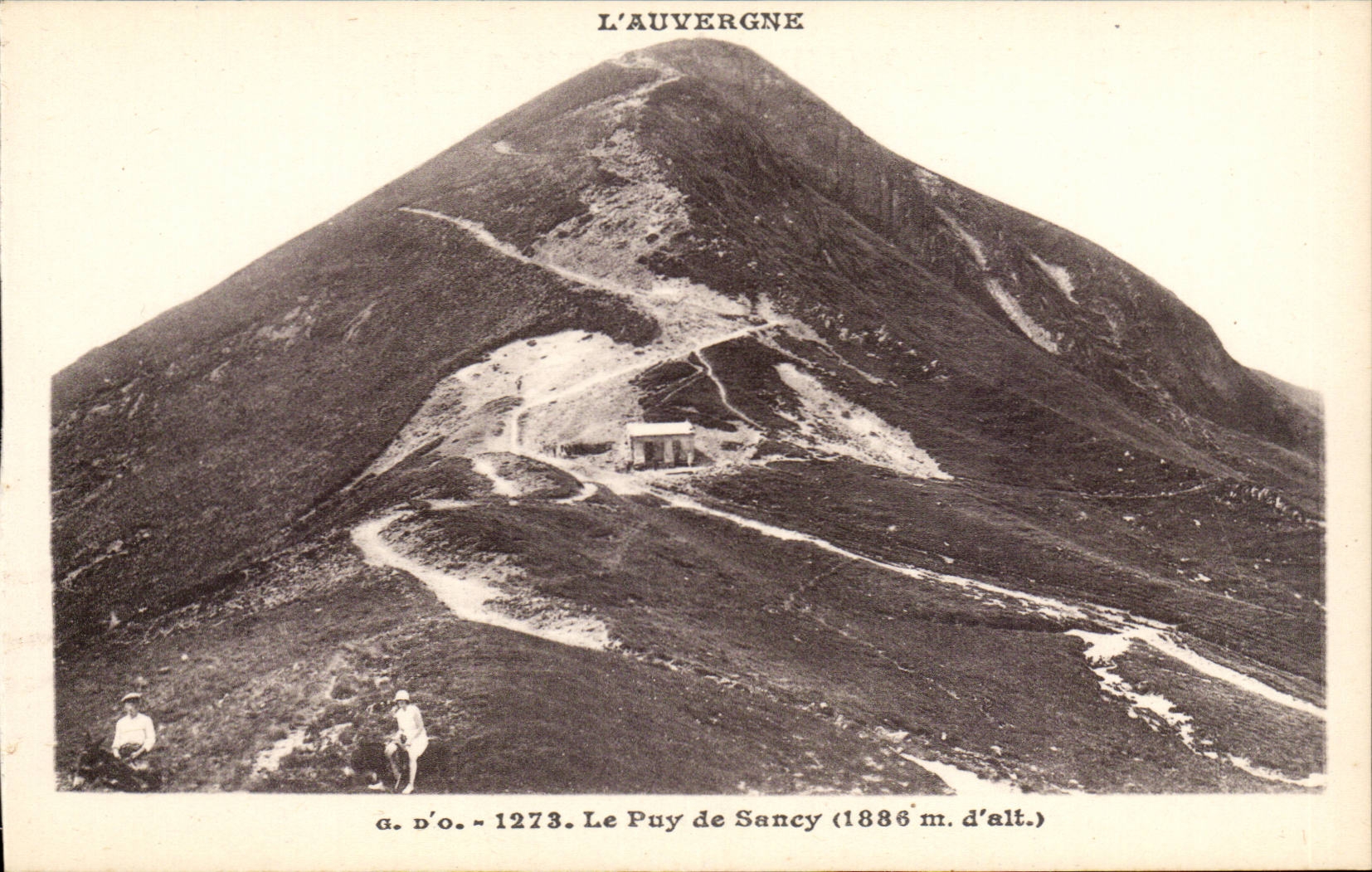 Le Puy de Sancy — montagne auvergnate — J. Gouttiéfanges, édit., Ollierges (P.-d.-D.)