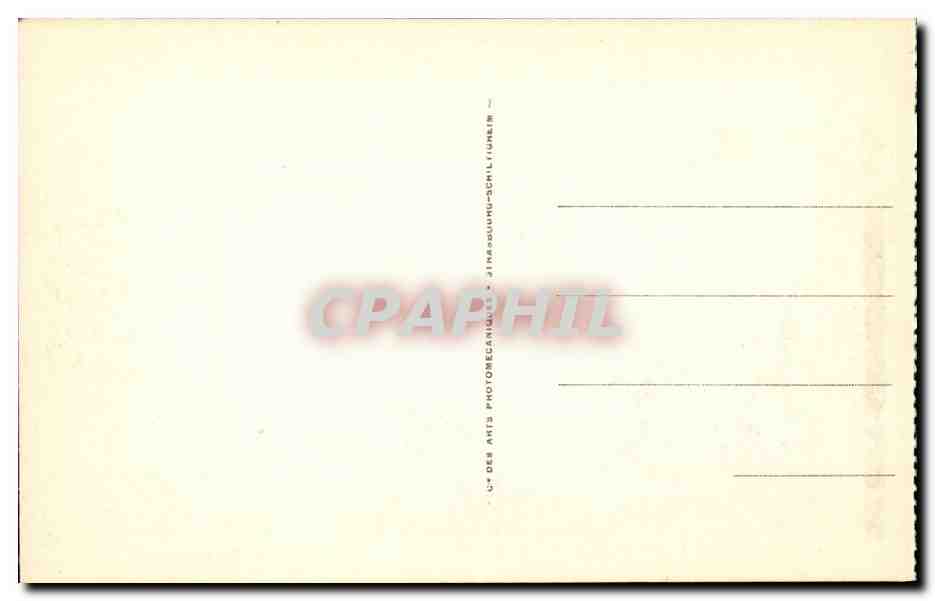 Cambo-les-Bains — Vue vers les Pyrénées et le Sanatorium « Marienia » — CPAPHIL n°19 — Verso