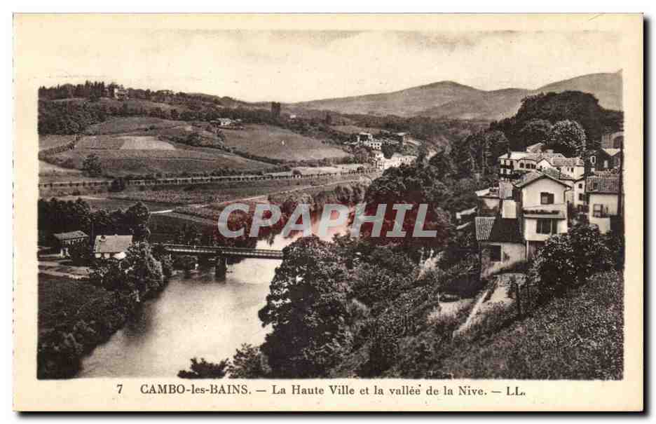 Cambo-les-Bains — La Haute Ville et la vallée de la Nive — LL.