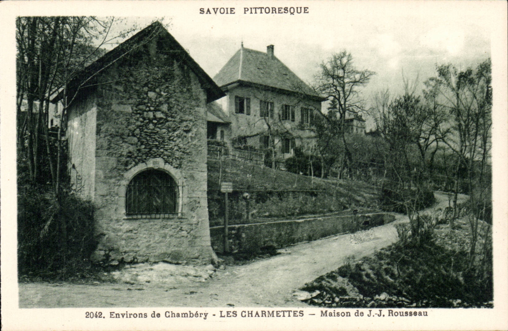 Environs de Chambery - Les Charmettes - Maison de J J Rousseau - CPA 
