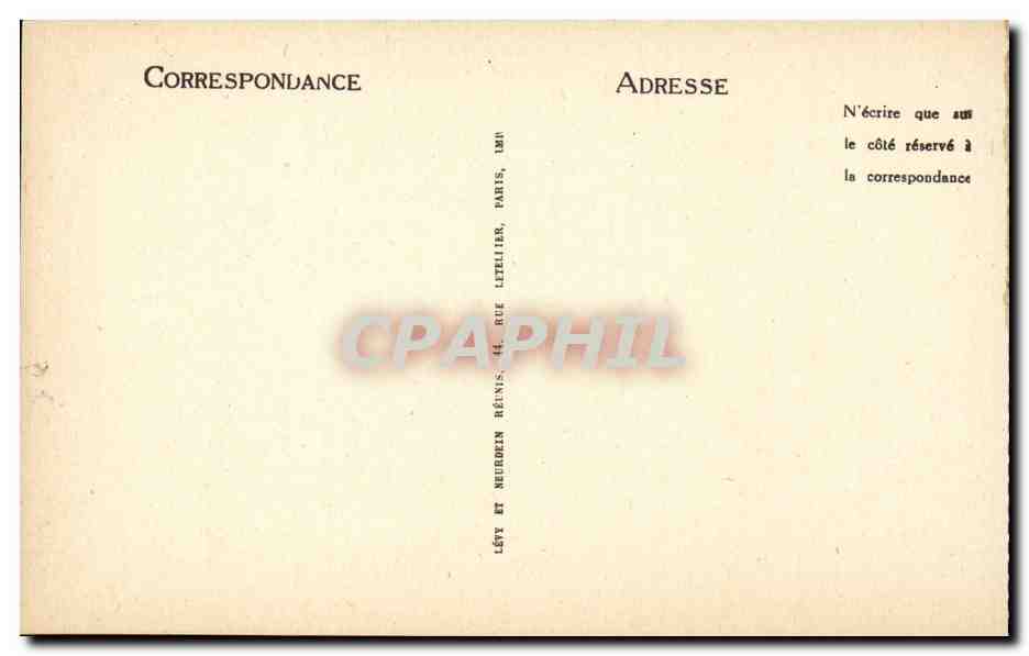 Bourbon l'Archambault CPA Etablissement thermal Le hall — Verso