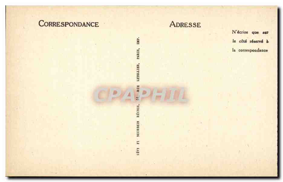 Bourbon l'Archambault CPA Place du TRois Puits le logis du roi actuellement etablissement thermal — Rückseite