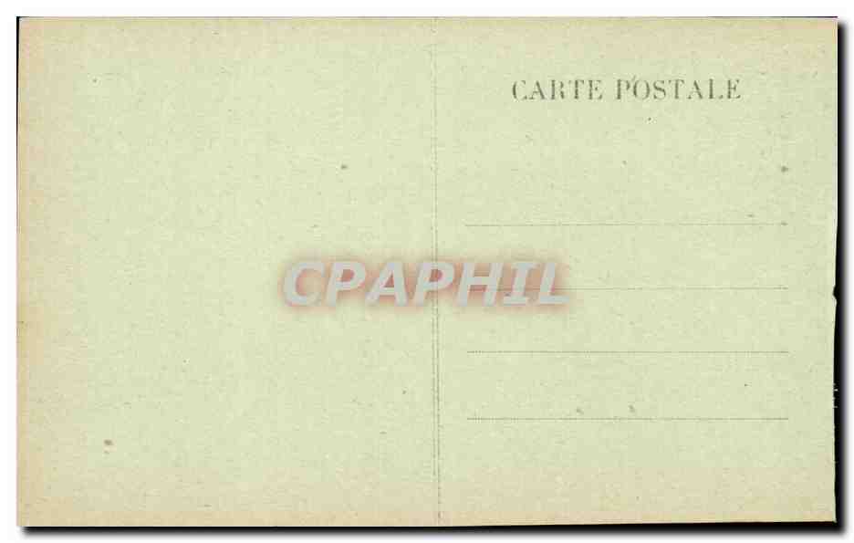 Bourbon l'Archambault CPA Entree du casino — Rückseite