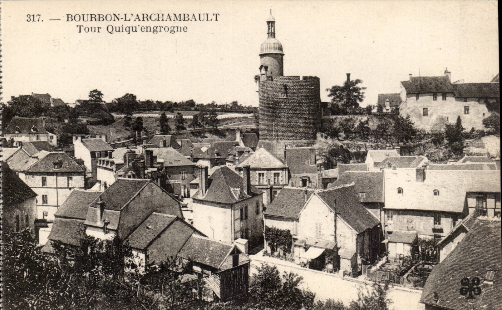 Bourbon l'Archambault CPA Tour Quuqu'engrogne