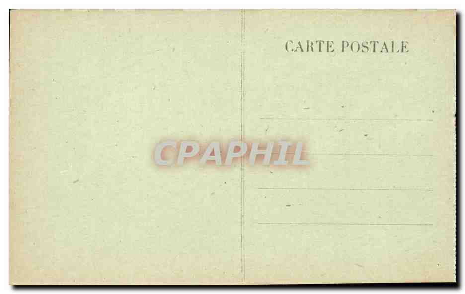 Bourbon l'Archambault CPA Vue generale des ruines — Verso