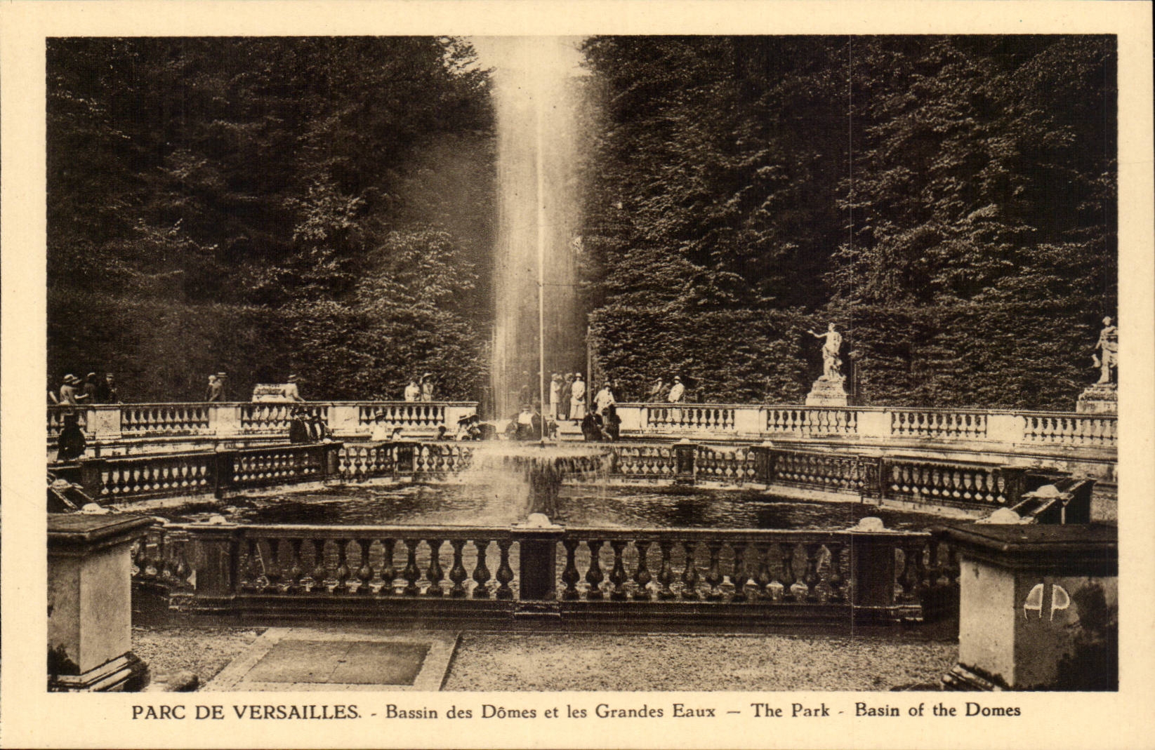 Versailles - Parc de Versailles - Le Bassin des Doms - Grandes Eaux - CPA 