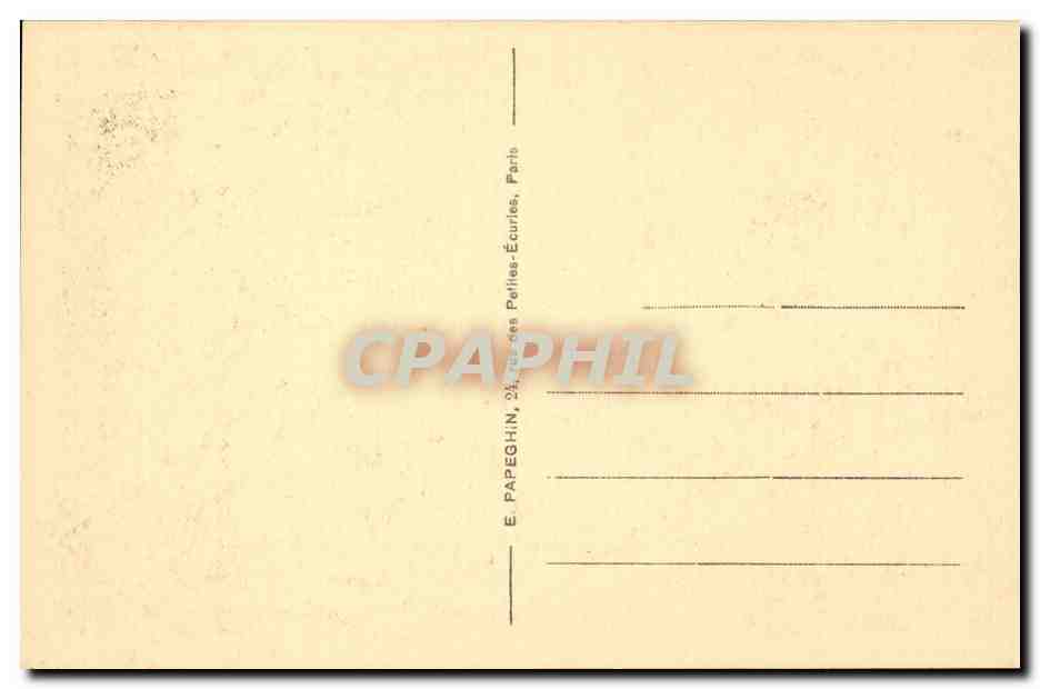 Versailles - Parc de Versailles - Le Bassin des Doms - Grandes Eaux - CPA  — Verso