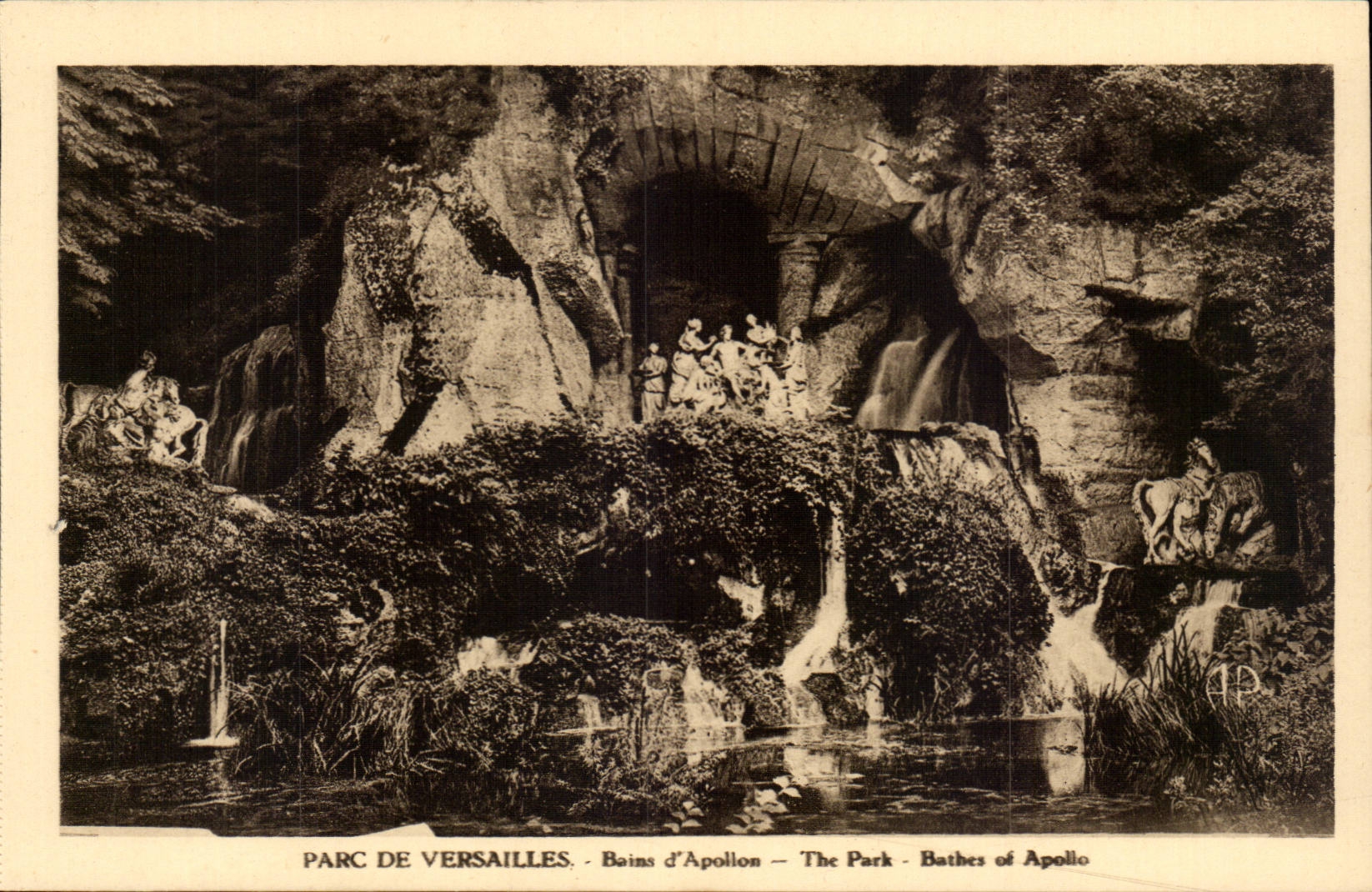 Versailles - Parc de Versailles - Bains d'Apollon - CPA 