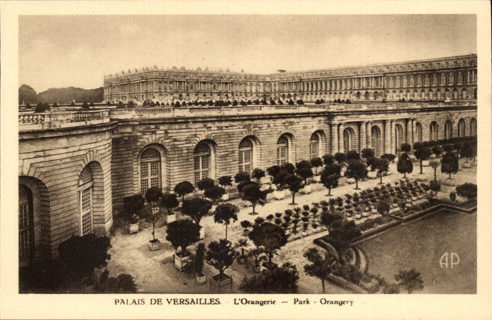 Versailles - Palais de Versailles - L'Orangerie CPA 