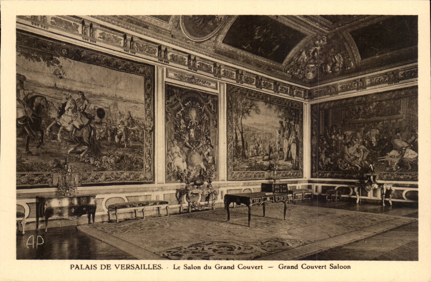Versailles - Palais de Versailles - Le Salon du Grand Couvert - CPA 