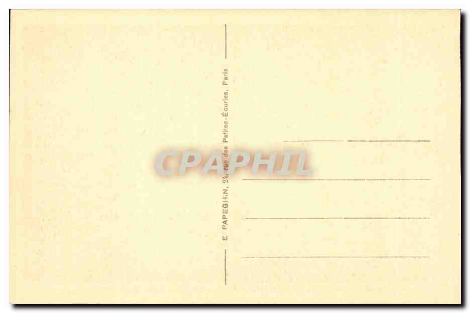 Versailles - Palais de Versailles - Le Salon de Oeuil de Boeuf - CPA  — Verso