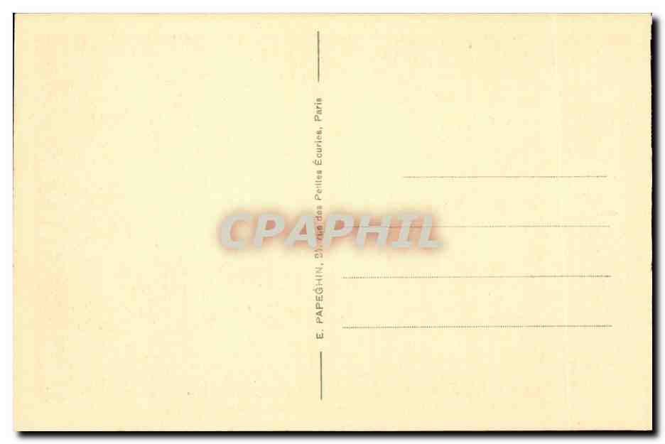 Versailles - Palais de Versailles - Le Salon de la Pendule - CPA  — Rückseite