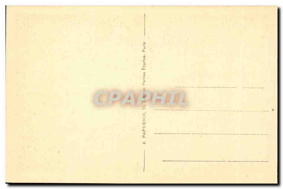 Versailles - Palais de Versailles - La chambre a Coucher de Louis XV - CPA  — Verso