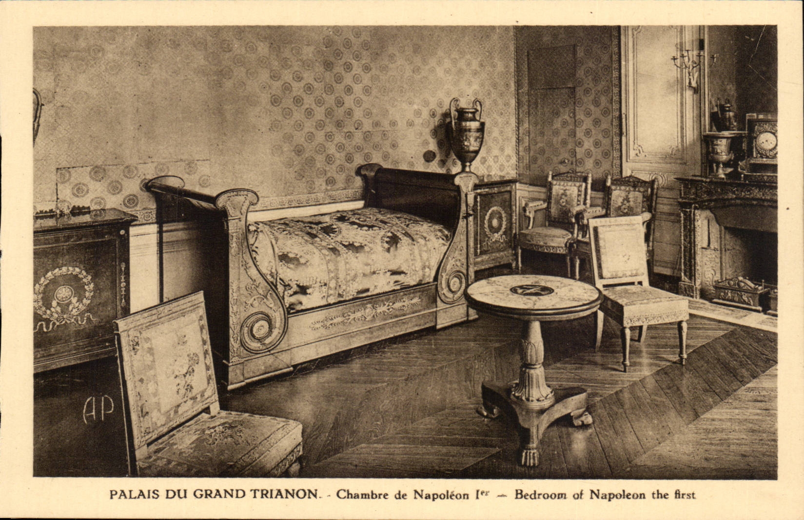 Versailles - Palais du Grand Trianon - Chambre de Napoleon I - CPA 