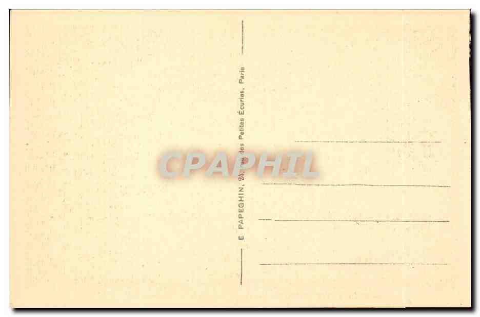 Parc du Petit Trianon — Le Temple de l'Amour — Éditeur APD — Verso