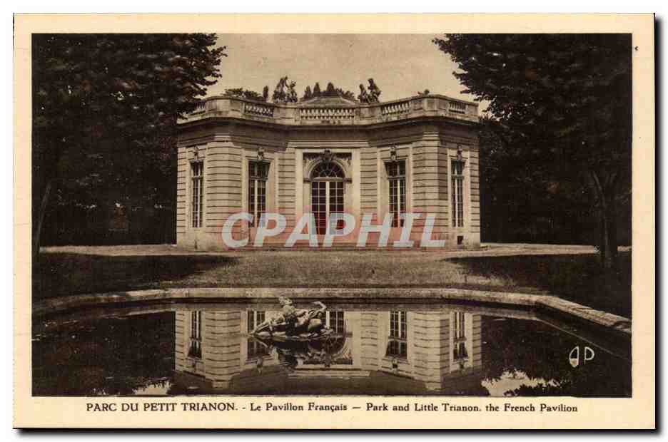 Versailles - Parc du Petit Trianon - Le Pavillon Francais - CPA 