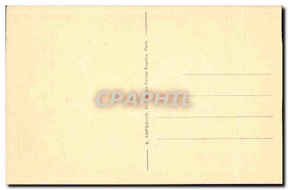 Versailles - Petit Trianon - Musee des Voitures - CPA  — Rückseite