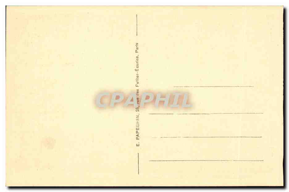 Versailles - Le Palais de Versailles - Chambre a coucher a Louis XIV - CPA  — Verso