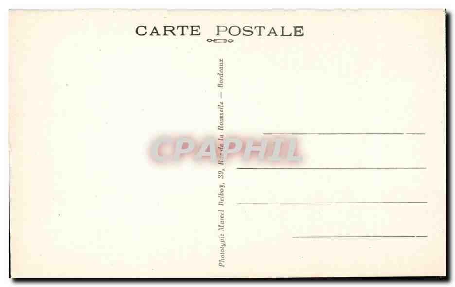 Ascain - ou Pierre Loti s'inspira Ramuncho - Vue sur la maontagne CPA  — Rückseite