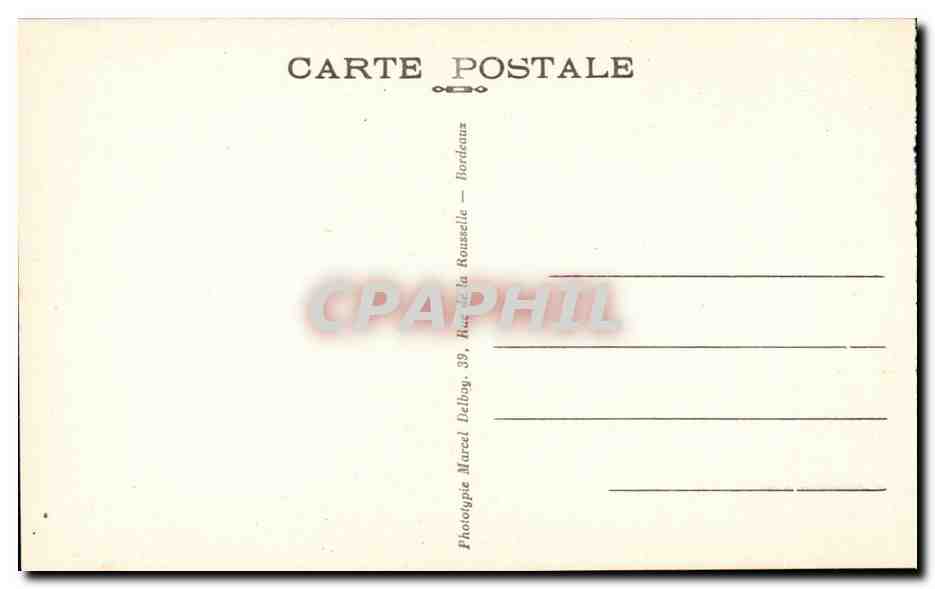 Ascain (B-P) — Place de l'Église — Village où Pierre Loti s'inspira et écrivit l'odyllye basque "Ramuncho". M.D. — Rückseite