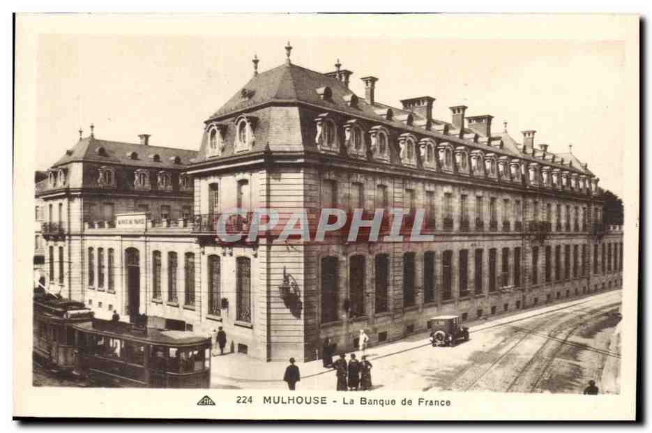 Mulhouse - La Banque de France - CPA 