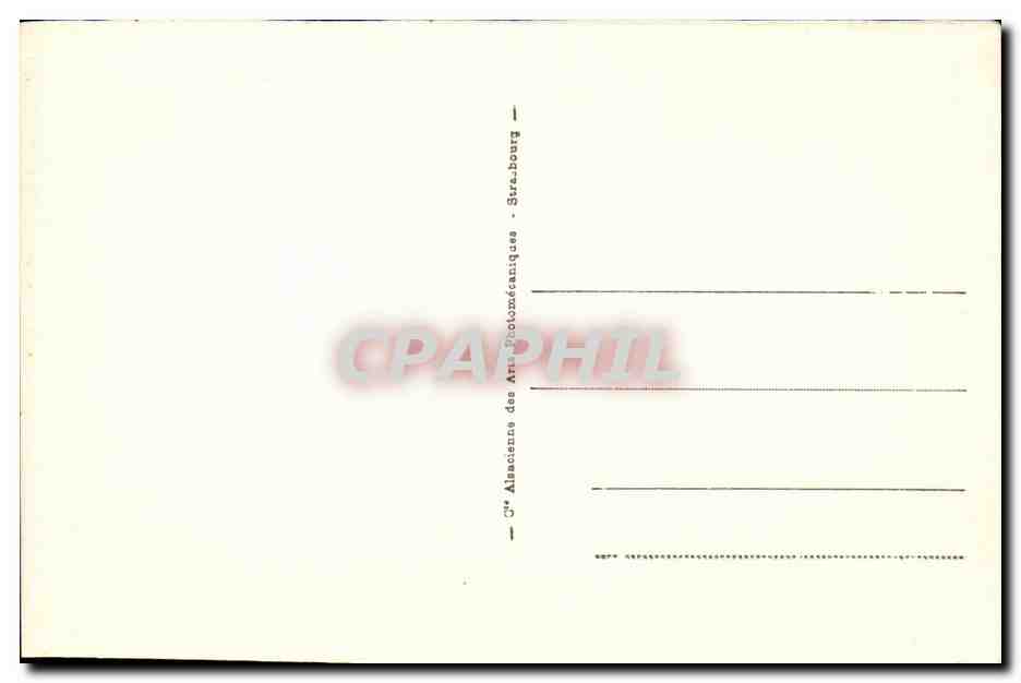 Mulhouse - Lycee des Jeaunes Filles - CPA  — Rückseite
